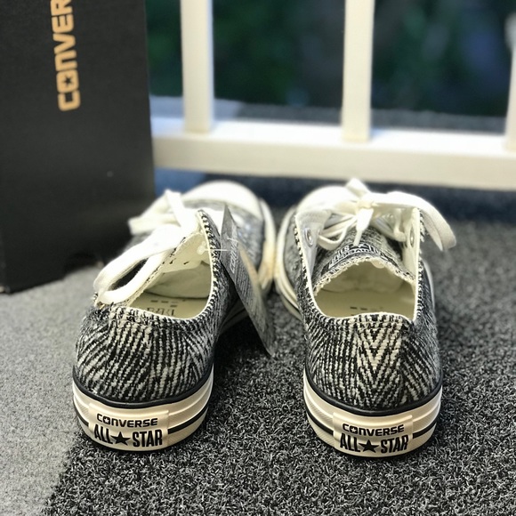 NWT Converse Ctas OX Black/Egret W AUTHENTIC - Picture 5 of 8